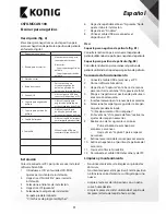 Preview for 11 page of Konig CSFILMSCAN100 User Manual