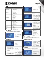 Preview for 4 page of Konig DVB-S2 REC11 User Manual