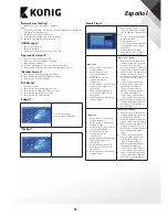 Preview for 38 page of Konig DVB-S2 REC11 User Manual