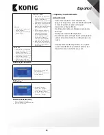 Preview for 39 page of Konig DVB-S2 REC11 User Manual