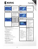 Preview for 98 page of Konig DVB-S2 REC11 User Manual