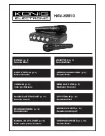 Предварительный просмотр 1 страницы Konig HAV-KM10 Manual