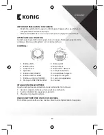 Предварительный просмотр 14 страницы Konig HAV-SR42 Manual