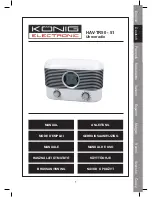 Preview for 5 page of Konig HAV-TR50 - 51 Manual