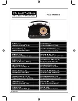 Preview for 1 page of Konig HAV-TR800 Series Manual