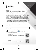 Preview for 13 page of Konig KN-BM40 Manual