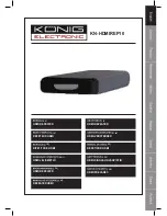 Konig KN-HDMIREP10 User Manual предпросмотр