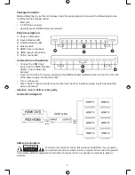 Предварительный просмотр 3 страницы Konig KN-HDMISPL35 Manual