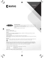 Preview for 21 page of Konig KN-MICW512 Manual