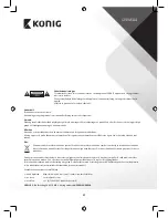 Preview for 41 page of Konig KN-MICW512 Manual