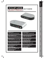 Preview for 1 page of Konig KN-TTUSB100 Manual