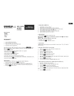 Preview for 1 page of Konig MP3-PLAY21 Instruction Manual