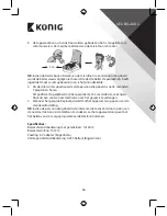 Предварительный просмотр 16 страницы Konig SAS-AED10 Manual