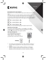 Предварительный просмотр 19 страницы Konig SAS-AED10 Manual