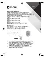 Предварительный просмотр 67 страницы Konig SAS-AED10 Manual