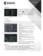 Preview for 14 page of Konig SAS-CAM11*0 Manual