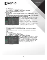 Preview for 25 page of Konig SAS-CAM11*0 Manual