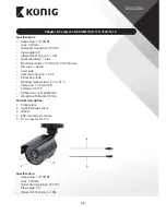 Preview for 56 page of Konig SAS-CAM11*0 Manual