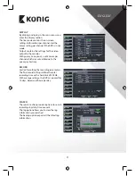 Preview for 11 page of Konig SAS-CAM11x0 Manual