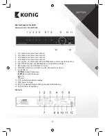 Preview for 19 page of Konig SAS-CAM11x0 Manual