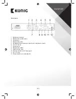 Предварительный просмотр 314 страницы Konig SAS-CAM11x0 Manual