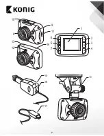 Preview for 2 page of Konig SAS-CARCAM10 User Manual