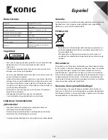 Preview for 14 page of Konig SAS-CARCAM10 User Manual