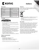 Preview for 20 page of Konig SAS-CARCAM10 User Manual