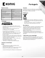 Preview for 23 page of Konig SAS-CARCAM10 User Manual