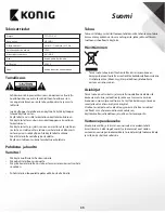 Preview for 35 page of Konig SAS-CARCAM10 User Manual