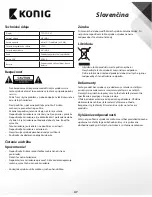 Preview for 47 page of Konig SAS-CARCAM10 User Manual