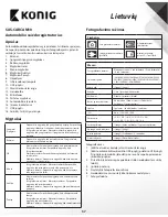 Preview for 57 page of Konig SAS-CARCAM10 User Manual