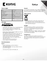 Preview for 77 page of Konig SAS-CARCAM10 User Manual