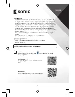 Preview for 2 page of Konig SAS-IPCAM110B Manual