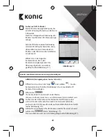 Preview for 20 page of Konig SAS-IPCAM110B Manual