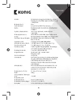 Preview for 35 page of Konig SAS-IPCAM110B Manual