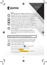 Preview for 50 page of Konig SAS-IPCAM115 Manual