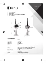 Preview for 22 page of Konig SAS-IPCAM116 Manual