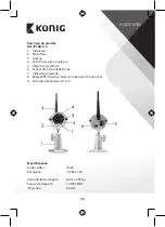 Preview for 78 page of Konig SAS-IPCAM116 Manual