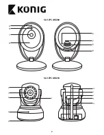 Предварительный просмотр 2 страницы Konig SAS-IPCAM200 User Manual