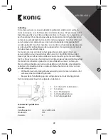 Preview for 22 page of Konig SAS-TRANS30 Manual