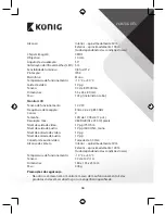 Preview for 44 page of Konig SAS-TRANS30 Manual