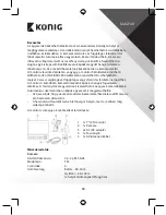 Preview for 50 page of Konig SAS-TRANS30 Manual