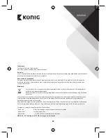 Preview for 82 page of Konig SAS-TRANS30 Manual