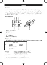 Preview for 2 page of Konig SEC-CAM250 Manual