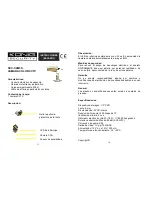 Предварительный просмотр 6 страницы Konig SEC-CAM31+ Instructions Manual