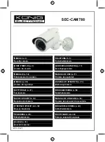 Konig SEC-CAM780 Manual preview