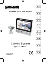 Предварительный просмотр 1 страницы Konig SEC-UNIT50 Installation And User Manual