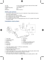 Предварительный просмотр 4 страницы Konig SEC-UNIT50 Installation And User Manual