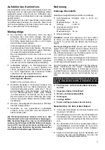 Предварительный просмотр 3 страницы Konigshutte Pavo 28/836 Instruction Manual